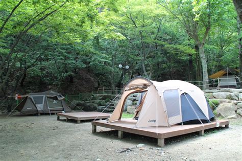 camping in korea